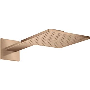 hansgrohe Axor Kopfbrause 35310310 mit Brausearm, brushed red gold