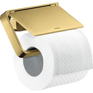 hansgrohe Axor Papierrollenhalter 42836990 mit Deckel, Metall, polished gold optic