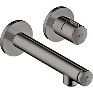 hansgrohe Axor Uno trim kit 45112330 concealed basin mixer, with projection 158mm, polished black chrome