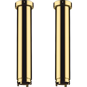 hansgrohe AXOR ShowerSolutions extension set 13603990 230 mm for ceiling mounting ShowerHeaven 1200/300 4jet, Polished Gold Optic