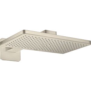 hansgrohe douche de tête Axor 35274820 avec bras de douche, rosace, nickel brossé