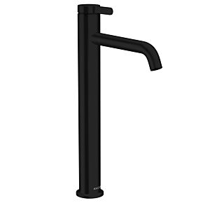 hansgrohe Axor One mitigeur lavabo 48002670 saillie 180mm, avec garniture de vidange et match0 , noir mat