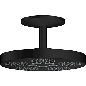 hansgrohe Axor One shower 48494670 with ceiling connector, matt black