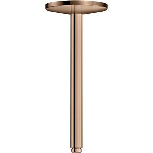 hansgrohe Axor One ceiling connection 48495300 300mm, for head shower 280 1jet, polished red gold