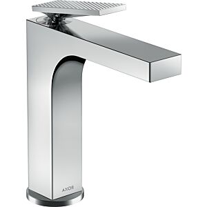 hansgrohe Axor Citterio mitigeur lavabo 39081000 avec garniture de vidage , béquille, taille diamant, chromé