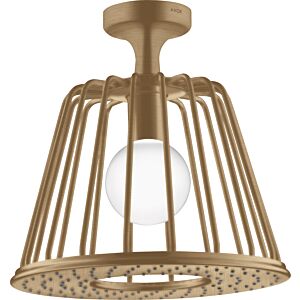 hansgrohe Axor LampShower douche de tête 26032140 avec raccordement au plafond, bronze brossé