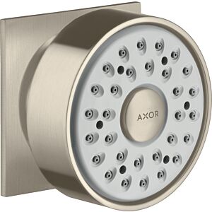 hansgrohe Axor side shower 28469820 square rosette, swivelling, 1jet, brushed nickel