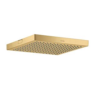 hansgrohe Axor Starck douche de tête 10924250 installation encastrée au plafond, 240x240mm, 1jet, optique or brossé