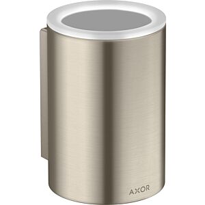 hansgrohe Axor coupelle à dents 42804820 d= 76x114mm, montage mural, nickel brossé