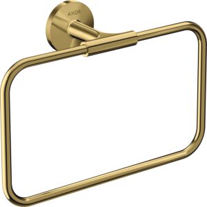 hansgrohe Axor towel ring 42823990 250x216mm, swiveling, wall mounting, polished gold optic