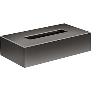 hansgrohe boîte à mouchoirs Axor 42873330 265x145mm, montage mural, chrome noir poli