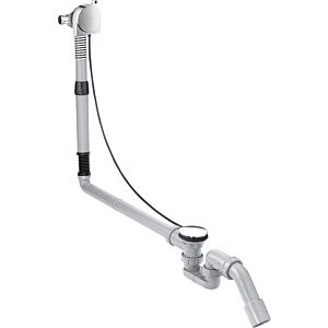 hansgrohe Exafill S ensemble complet 58317000 ensemble de remplissage de baignoire, de vidange et de trop-plein, chromé