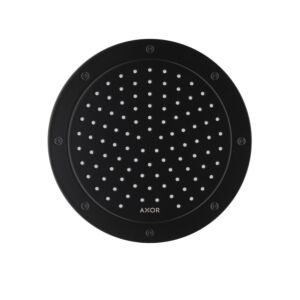hansgrohe Axor douche de tête 35389670 montage au plafond ou au mur, noir mat