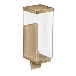 hansgrohe Axor lotion dispenser 42610140 glass, wall mounting, brushed bronze