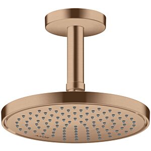 hansgrohe douche de tête Axor 35382310 montage au plafond ou au mur, 220 mm, 1jet, or rouge brossé