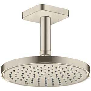 hansgrohe douche de tête Axor 35388820 montage au plafond ou au mur, 220 mm, 1jet, nickel brossé