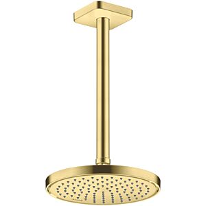 hansgrohe Axor overhead shower 35382950 ceiling or wall mounting, 220mm, 1jet, brushed brass