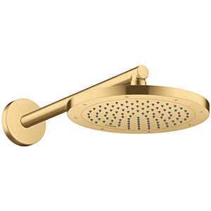 hansgrohe douche de tête Axor 35381250 montage au plafond ou au mur, 245 mm, 1jet, optique or brossé