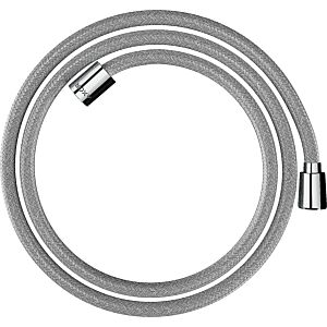 hansgrohe textile shower hose 28259000 1600 mm, nut 1x conical, 1x cylindrical, chrome