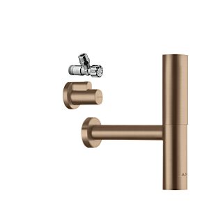 hansgrohe Flowstar designer siphon set 51304310 G 1 1/4, brushed red gold