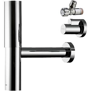 hansgrohe Flowstar set de siphon design 51304950 G 1 1/4, laiton brossé