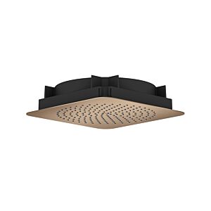 Douche de tête Hansgrohe 270 1jet PowderRain 28814310, plafond en or rose brossé