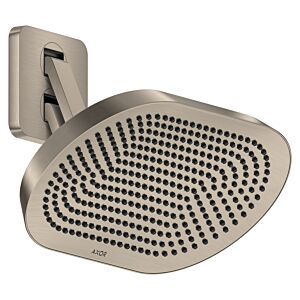 Douche de tête Hansgrohe Axor ShowerSphere 39745820 370 x 220 mm, avec bras de douche orientable, 2 jets, 11 l/min, nickel brossé