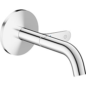 Hansgrohe AXOR One mitigeur lavabo 48180000 Mitigeur mural encastré Select avec bec 160 mm, chromé
