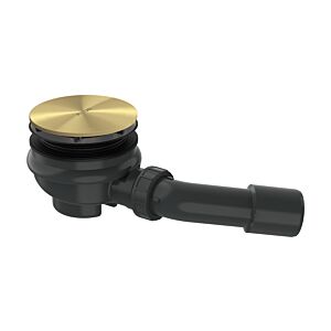 hansgrohe AXOR Staro complete set 42542950 drain fitting for shower tray, brushed brass