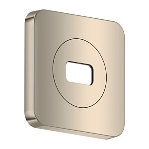 Rosace de douche Hansgrohe Axor ShowerSphere 39769830 120/120 Softsquare, nickel poli