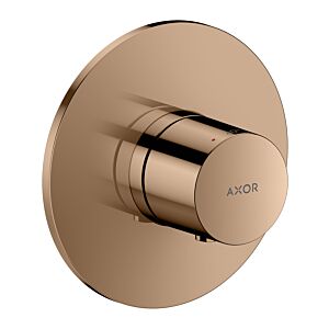 Thermostat encastré hansgrohe AXOR One 48711300, or rouge poli