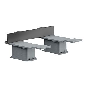 hansgrohe Axor Adapterset 42870330 polished black chrome