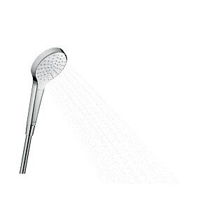 hansgrohe Croma Select S 1jet Handbrause 26804400 weiß chrom, DN15, Brausekopf Ø110mm