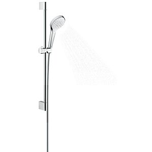 hansgrohe Croma Select S Combi Brausenset 27013400 weiss-chrom, 65 cm Shower Set