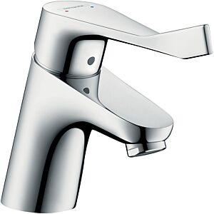 hansgrohe Focus Waschtisch Armatur 31910000 ComfortZone 70, extra langer Hebel, chrom