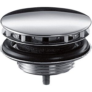 hansgrohe Waschtisch Ventil 50001000 11/4", mit geschlossener Abdeckplatte, chrom
