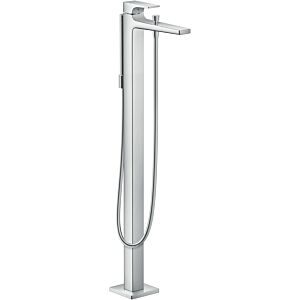 hansgrohe Metropol Wannenarmatur 32532000 chrom, bodenstehend, mit Zungengriff