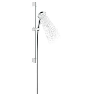 hansgrohe Crometta Vario Brauseset 26555400 weiss chrom, green 6 l/min, 65 cm Stange