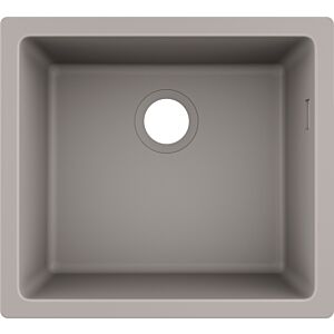 hansgrohe 43431380 500 x 450 mm, 2000 main bowl, concrete gray