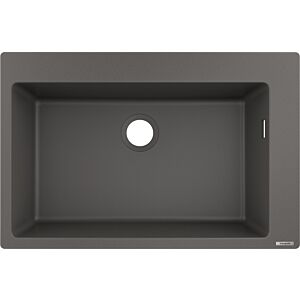hansgrohe sink 43313290 770 x 510 mm, 2000 main bowl, predefined 2000 , stone gray