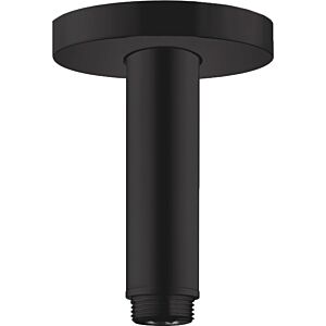 hansgrohe plafond hansgrohe S 27393670 100 mm, noir mat, DN 15, rosace ronde