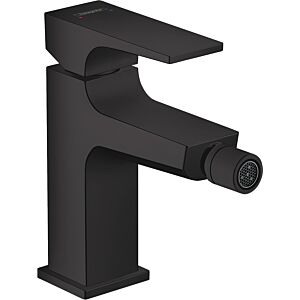 hansgrohe Metropol hansgrohe Metropol Bidet mixer 32520670 projection 129 mm, push-open waste set, matt black