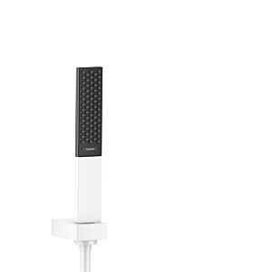 hansgrohe Rainfinity 100 1jet set de support de douche 26857700 1jet, pomme de douche 100mm, flexible de douche 125cm, blanc mat
