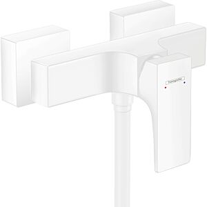 hansgrohe Metropol single lever shower mixer 32560700 exposed, matt white