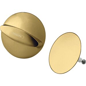 hansgrohe Flexaplus 58185990 polished gold optic, waste / overflow set