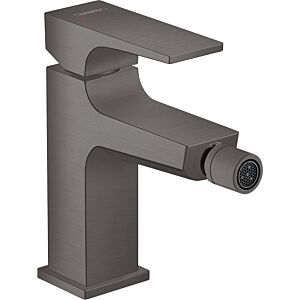 hansgrohe Metropol hansgrohe Metropol Bidet mixer 32520340 projection 129 mm, push-open waste set, brushed black chrome