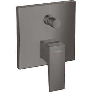 hansgrohe Metropol mitigeur monocommande de bain, chrome noir brossé
