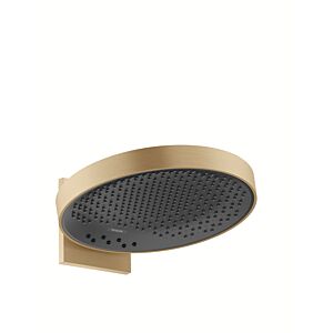 hansgrohe Rainfinity shower 26234140 3jet, with wall connection, projection: 273 mm, brushed bronze