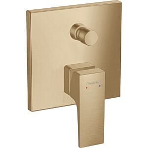 hansgrohe Metropol trim kit 32545140 concealed bath mixer, brushed bronze