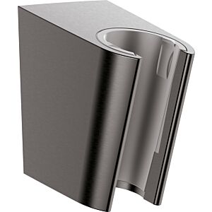 hansgrohe Porter Brausehalter 28331340 brushed black chrome, für Schläuche mit konischer Mutter